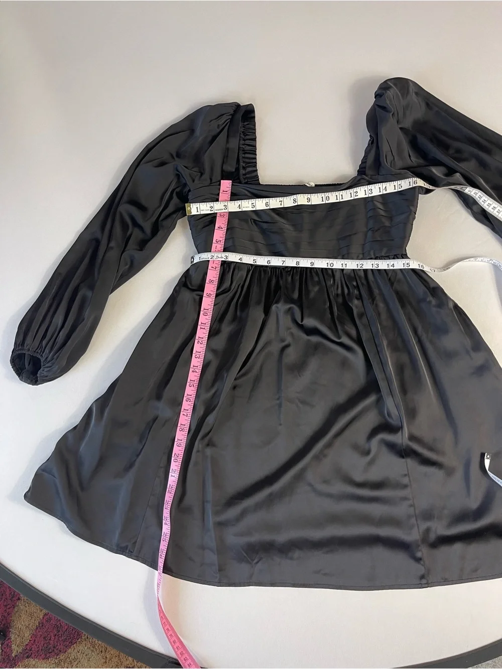 Abercrombie & Fitch Emerson Long Sleeve Mini Dress - Size M Tall (MT)